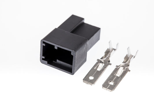 Connector  männlich  2 polig mit Crimpverbinder CSM10226