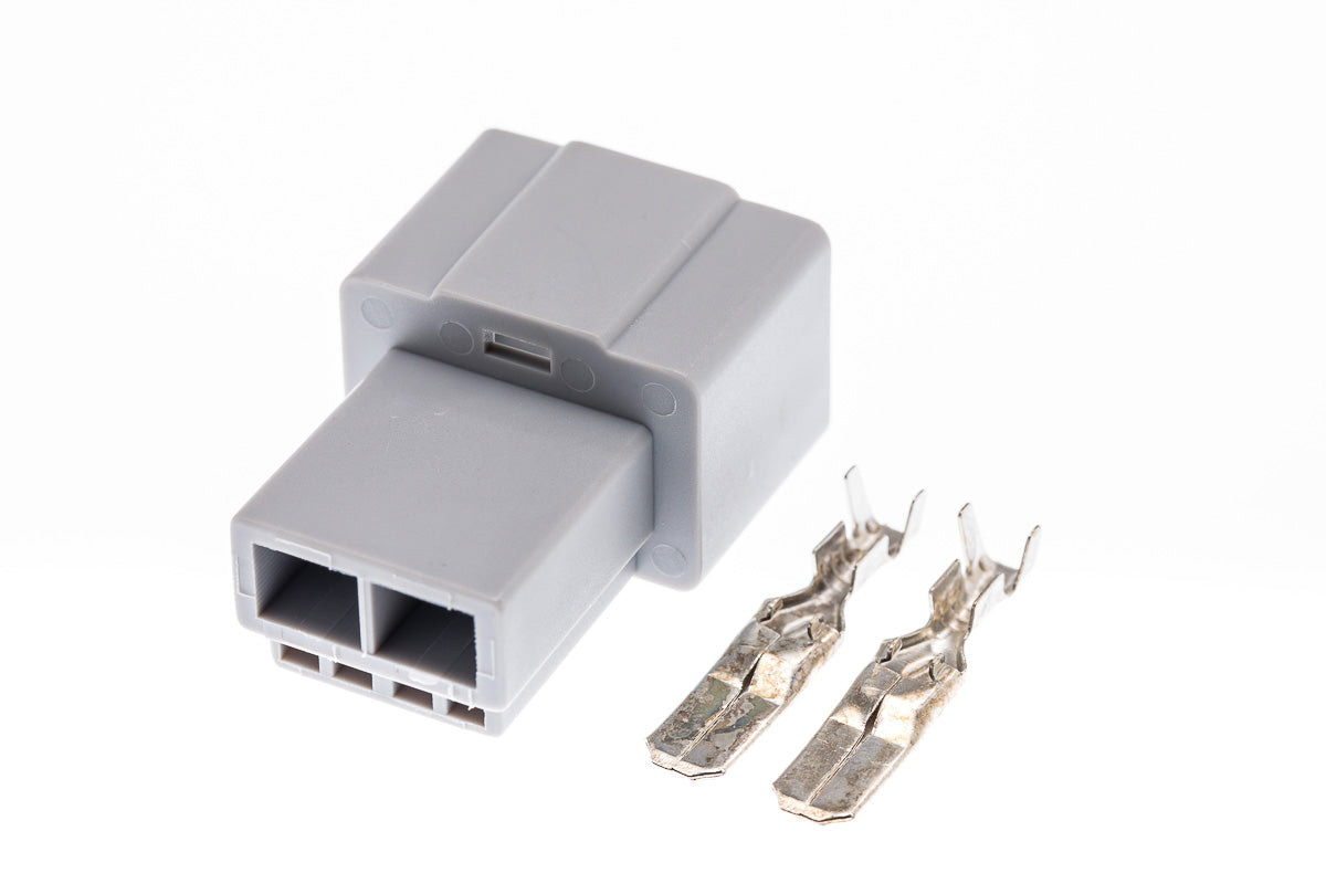 Connector  männlich  2 polig mit Crimpverbinder CSM10228
