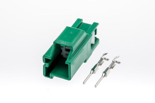 Connector  männlich  2 polig mit Crimpverbinder CSM10508