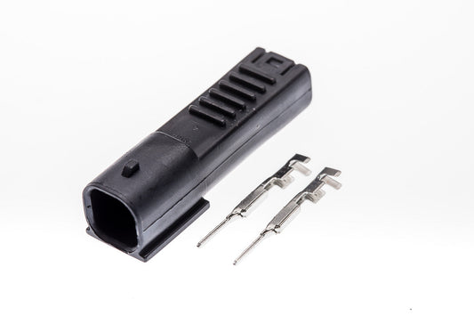 Connector  männlich  2 polig mit Crimpverbinder CSM10535