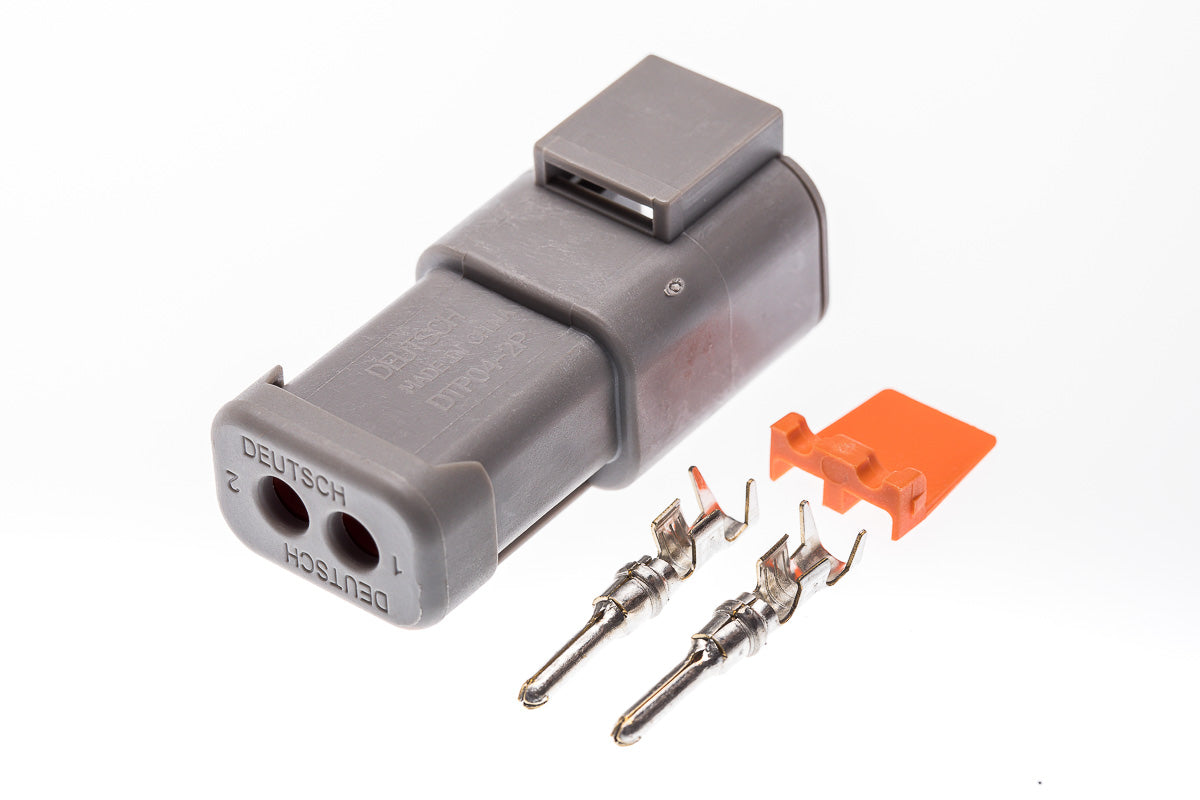 Connector  männlich  2 polig mit Crimpverbinder CSM10560