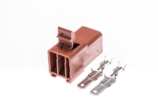 Connector  männlich  2 polig mit Crimpverbinder CSM10569