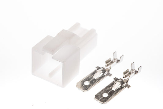 Connector  männlich  2 polig mit Crimpverbinder CSM10584