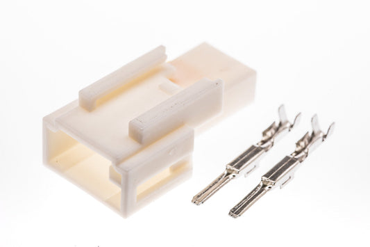 Connector  männlich  2 polig mit Crimpverbinder CSM10602