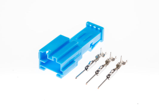 Connector  männlich  3 polig mit Crimpverbinder CSM11189