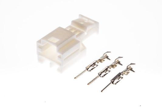 Connector  männlich  3 polig mit Crimpverbinder CSM11193