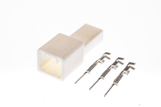 Connector  männlich  3 polig mit Crimpverbinder CSM11204