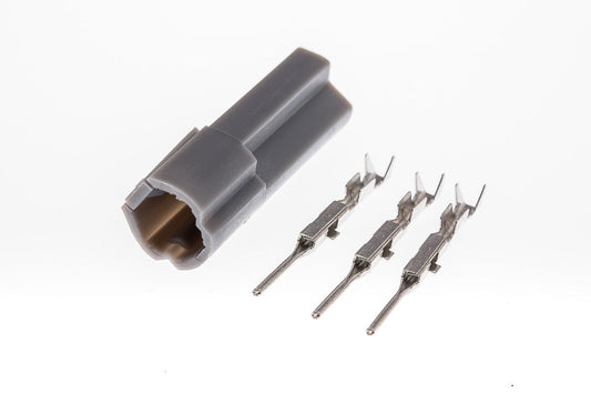 Connector  männlich  3 polig mit Crimpverbinder CSM11218