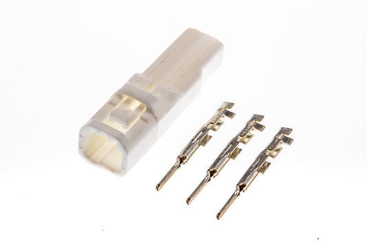 Connector  männlich  3 polig mit Crimpverbinder CSM11220