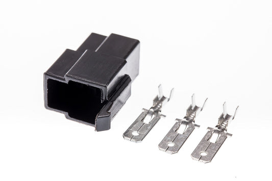 Connector  männlich  3 polig mit Crimpverbinder CSM11247