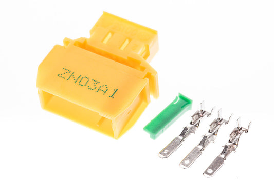 Connector  männlich  3 polig mit Crimpverbinder CSM11249