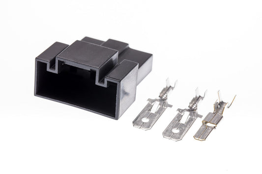 Connector  männlich  3 polig mit Crimpverbinder CSM11264