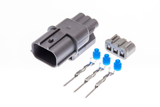 Connector  männlich  3 polig mit Einzeladerabdichtungen & Crimpverbinder CSM11291