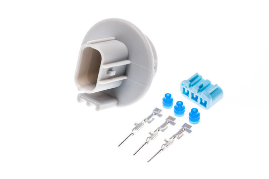 Connector  männlich  3 polig mit Einzeladerabdichtungen & Crimpverbinder CSM11297
