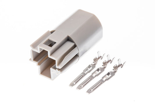 Connector  männlich  3 polig mit Crimpverbinder CSM11302