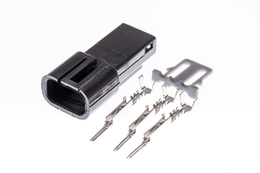 Connector  männlich  3 polig mit Crimpverbinder CSM11323