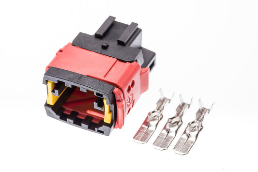 Connector  männlich  3 polig mit Crimpverbinder CSM11328