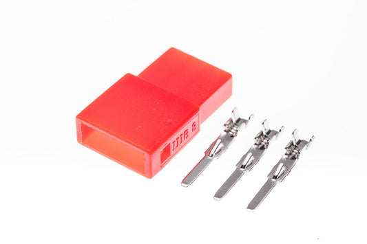 Connector  männlich  3 polig mit Crimpverbinder CSM11334