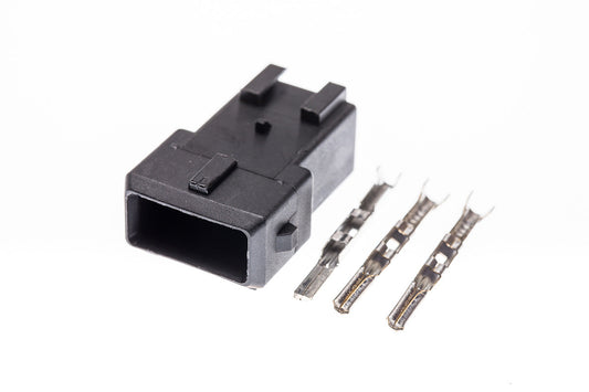 Connector  männlich  3 polig mit Crimpverbinder CSM11340