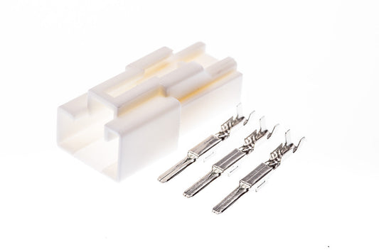 Connector  männlich  3 polig mit Crimpverbinder CSM11344