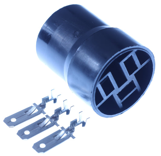 Connector  männlich  3 polig mit Crimpverbinder CSM11356