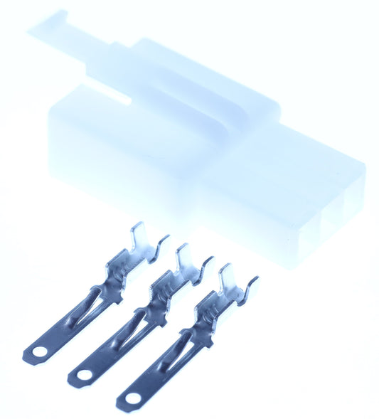 Connector  männlich  3 polig mit Crimpverbinder CSM11369