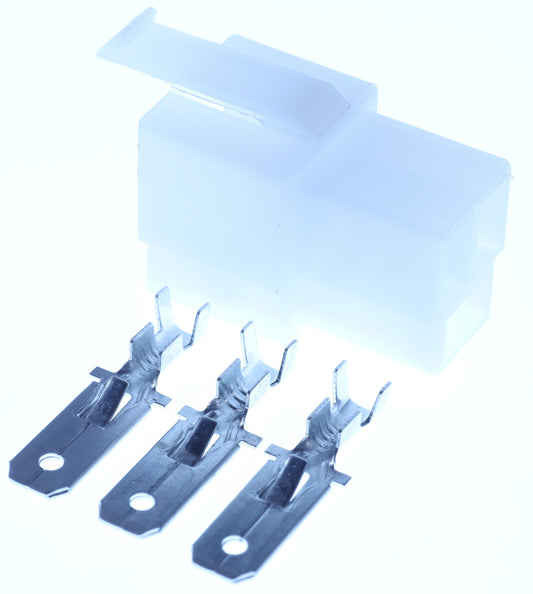 Connector  männlich  3 polig mit Crimpverbinder CSM11373