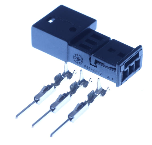 Connector  männlich  3 polig mit Crimpverbinder CSM11375