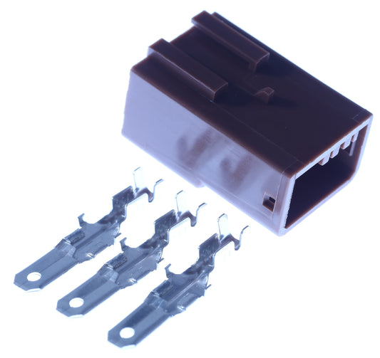 Connector  männlich  3 polig mit Crimpverbinder CSM11381