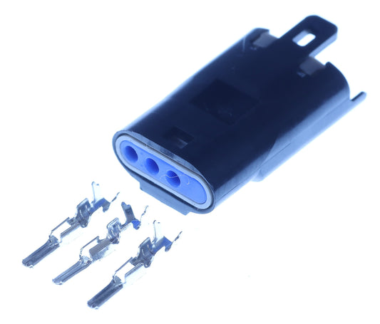 Connector  männlich  3 polig mit Crimpverbinder CSM11393