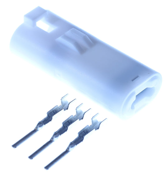 Connector  männlich  3 polig mit Crimpverbinder CSM11395