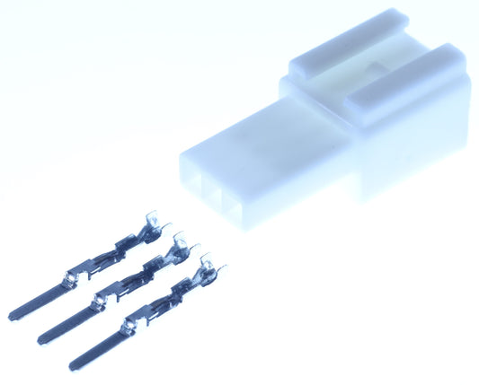 Connector  männlich  3 polig mit Crimpverbinder CSM11411