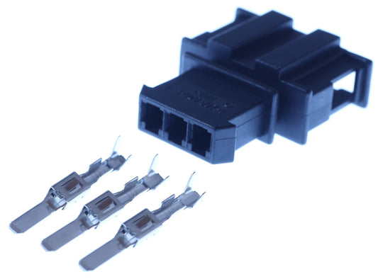 Connector  männlich  3 polig mit Crimpverbinder CSM11429