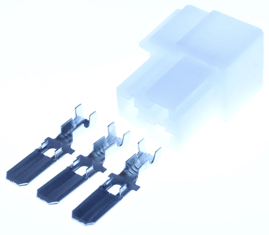 Connector  männlich  3 polig mit Crimpverbinder CSM11446