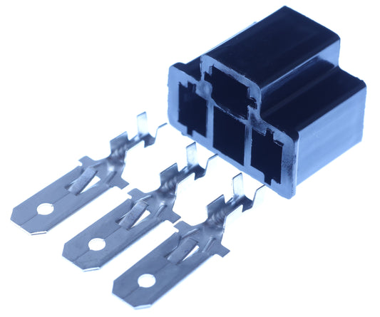 Connector  männlich  3 polig mit Crimpverbinder CSM11480