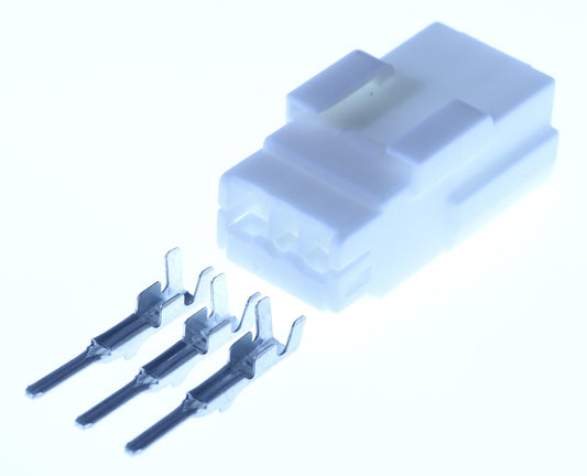 Connector  männlich  3 polig mit Crimpverbinder CSM11507