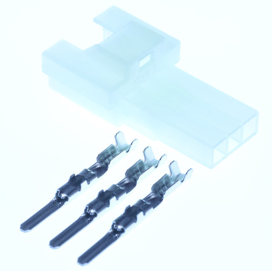 Connector  männlich  3 polig mit Crimpverbinder CSM11541