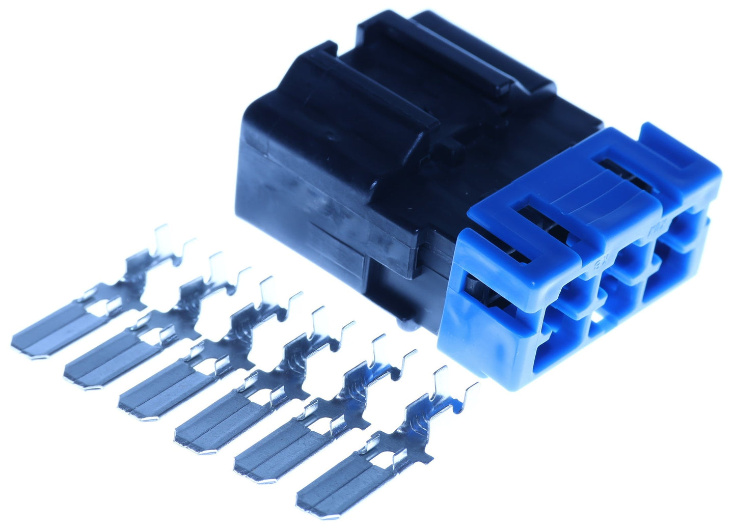 Connector männlich 6 polig mit Crimpverbinder CSM13093