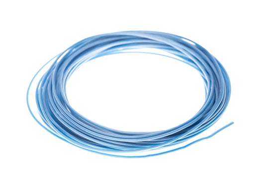 Silikonová linka Vision Blue 0,5 mm² s mědečným plechovkovaným pouzdrem 10m VPE