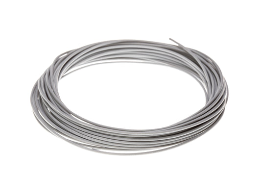 Silikonový kabel SIFF šedý 0,5mm² s měděným cínovaným jemným drátem 10m VPE