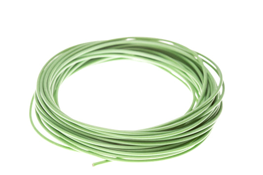 Silikonová linka SIFF Zelená 0,75 mm² s měděným montážním jemným drátem 10m PC