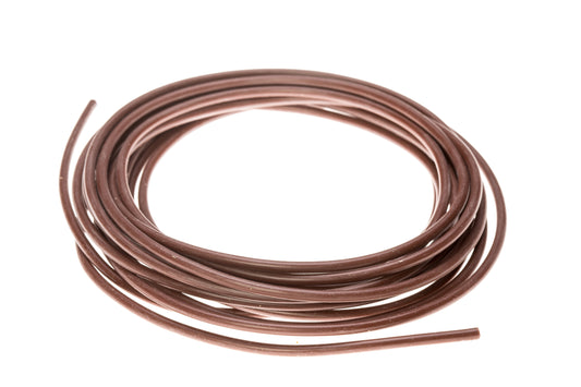Silikonová linka SIFF hnědá 2,50 mm² s měděným montážním jemným drátem 5m VPE